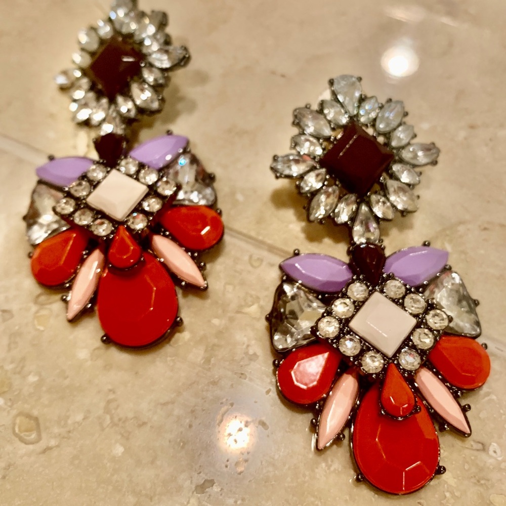Anthropologie statement earrings